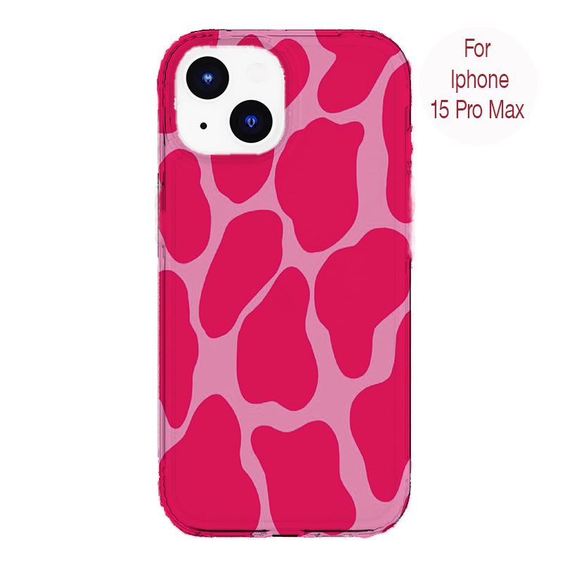 Cow Pink Pattern Case