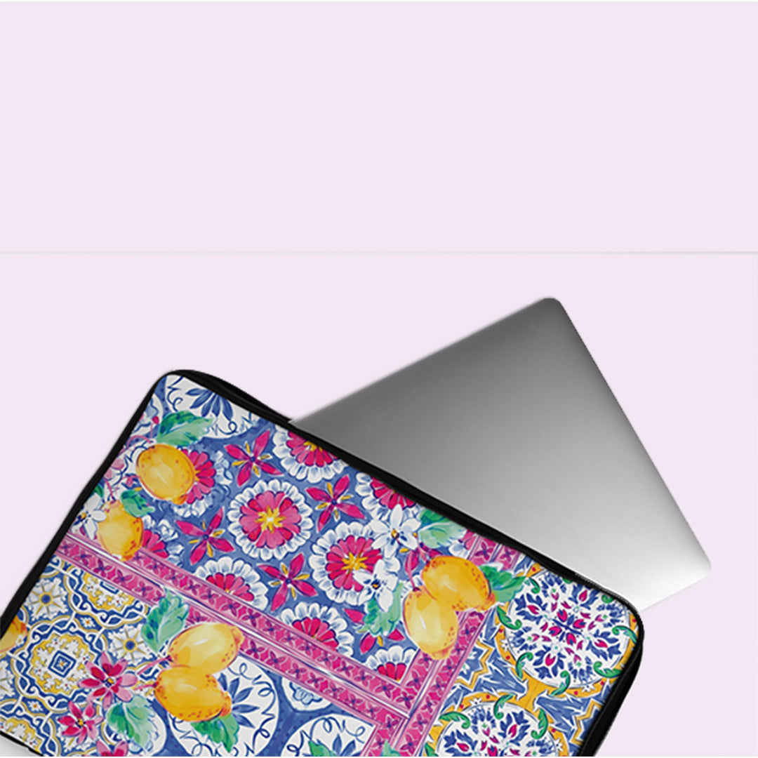Citrus Bloom Laptop Sleeve