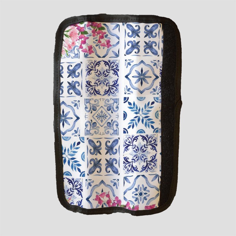 Blue Morocco Car Seatbelt Cover