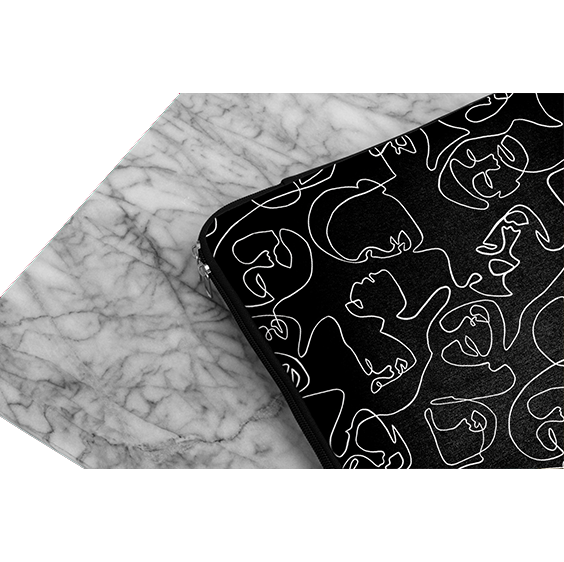 Faces Laptop Sleeve