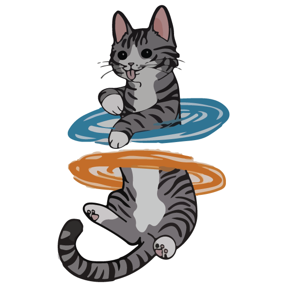 Portal Cat Sticker