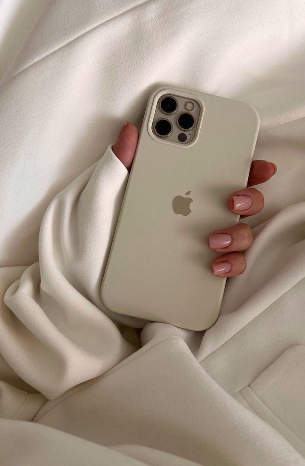 Off White Silicone Case