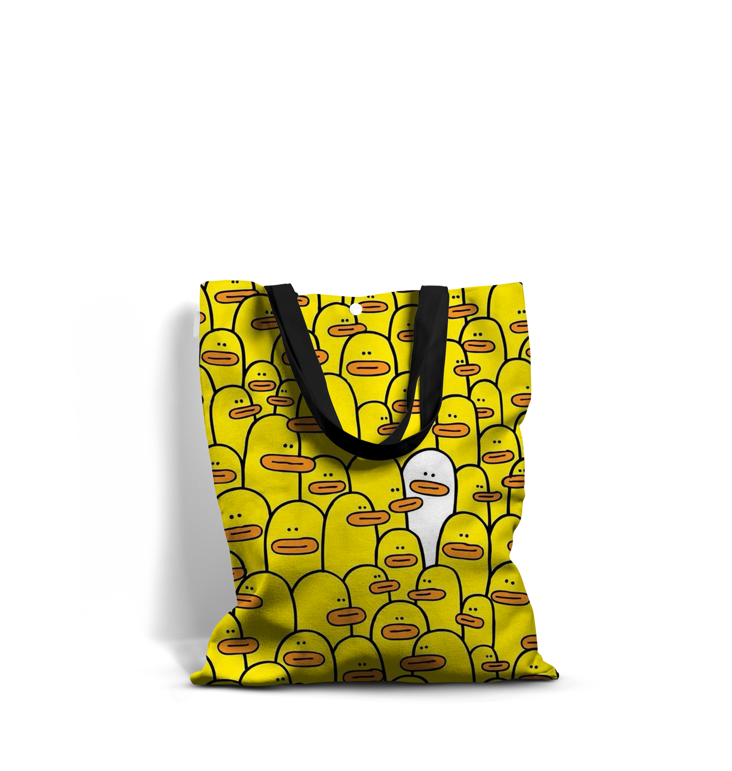 Yellow Ducks AllOver Totebag