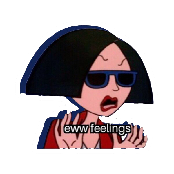 Eww Feelings Sticker