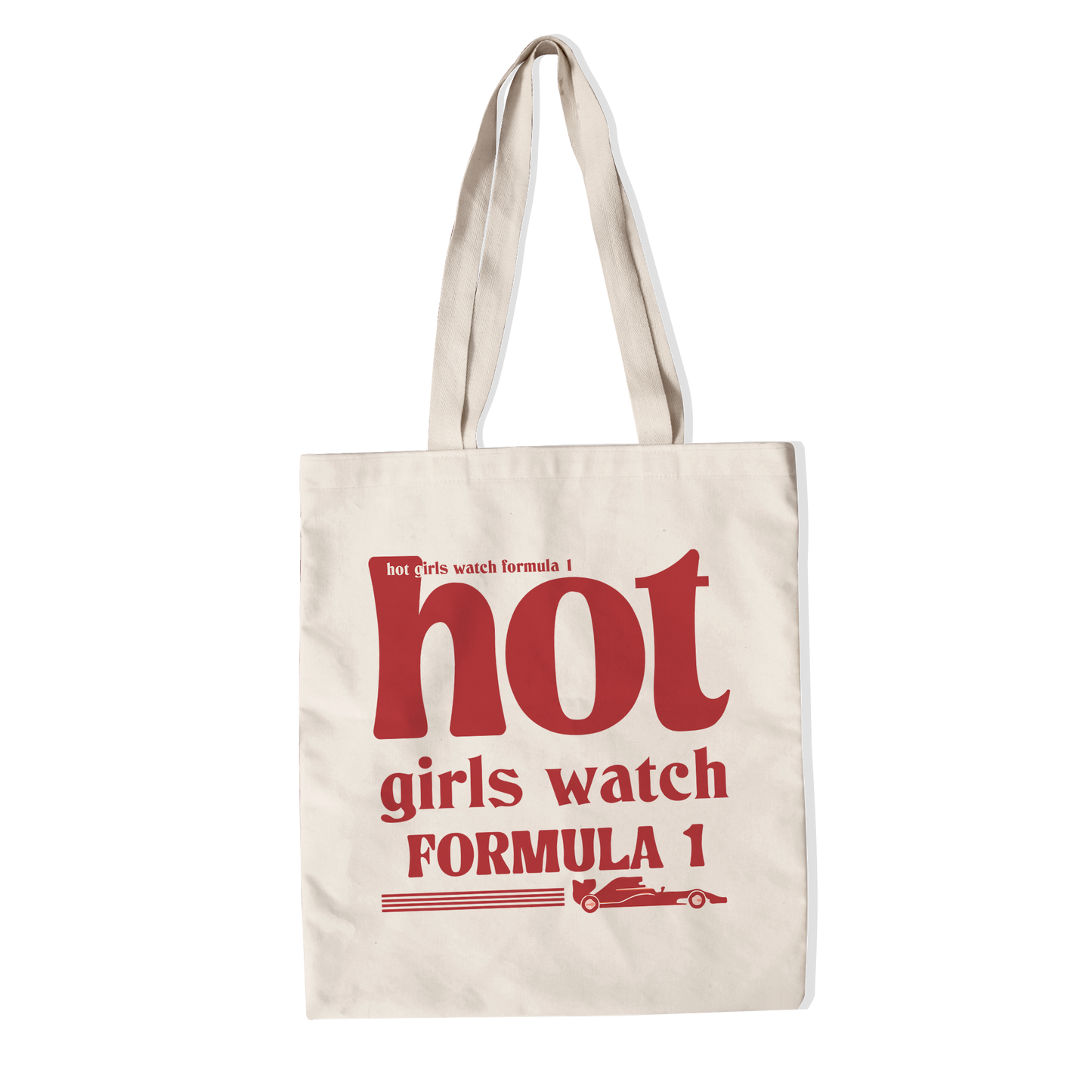 Hot Girls Watch F1 Totebag