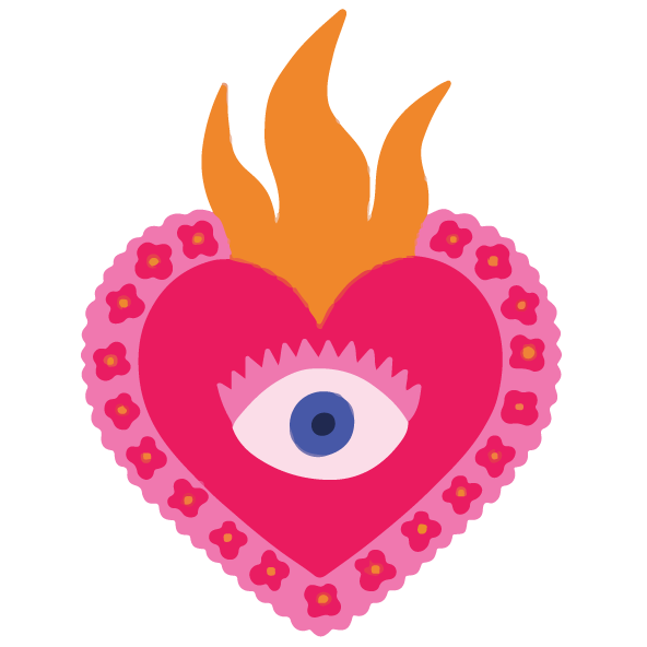 Sacred Heart Sticker