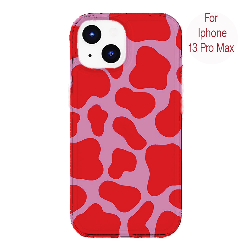 Pink Cow Pattern Case