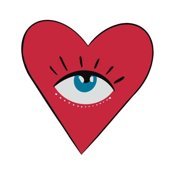 Red Heart Sticker