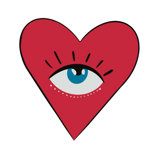 Red Heart Sticker