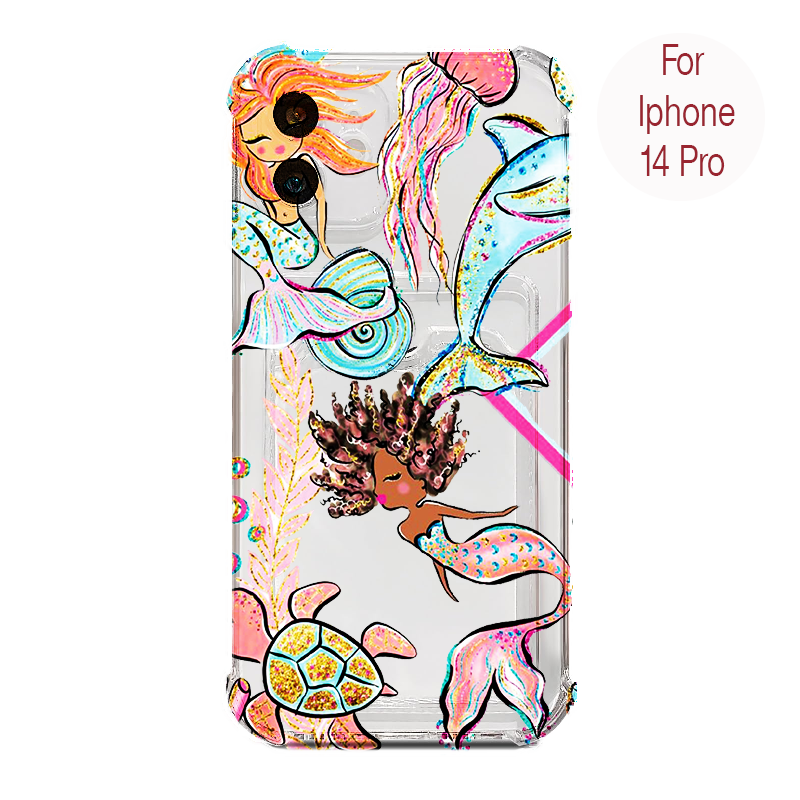 Brown Mermaid Pocket Case