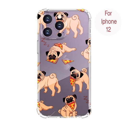 Pizza Pug Life Case