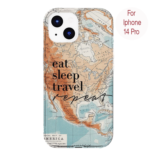 Eat Sleep Travel Repeat Case
