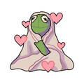 Kermit Love Sticker
