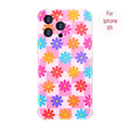 Flower Chess Pattern Case