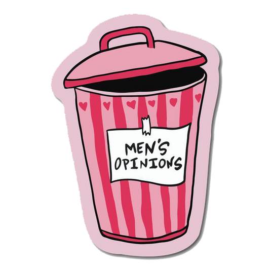 Men's Opinions Sticker