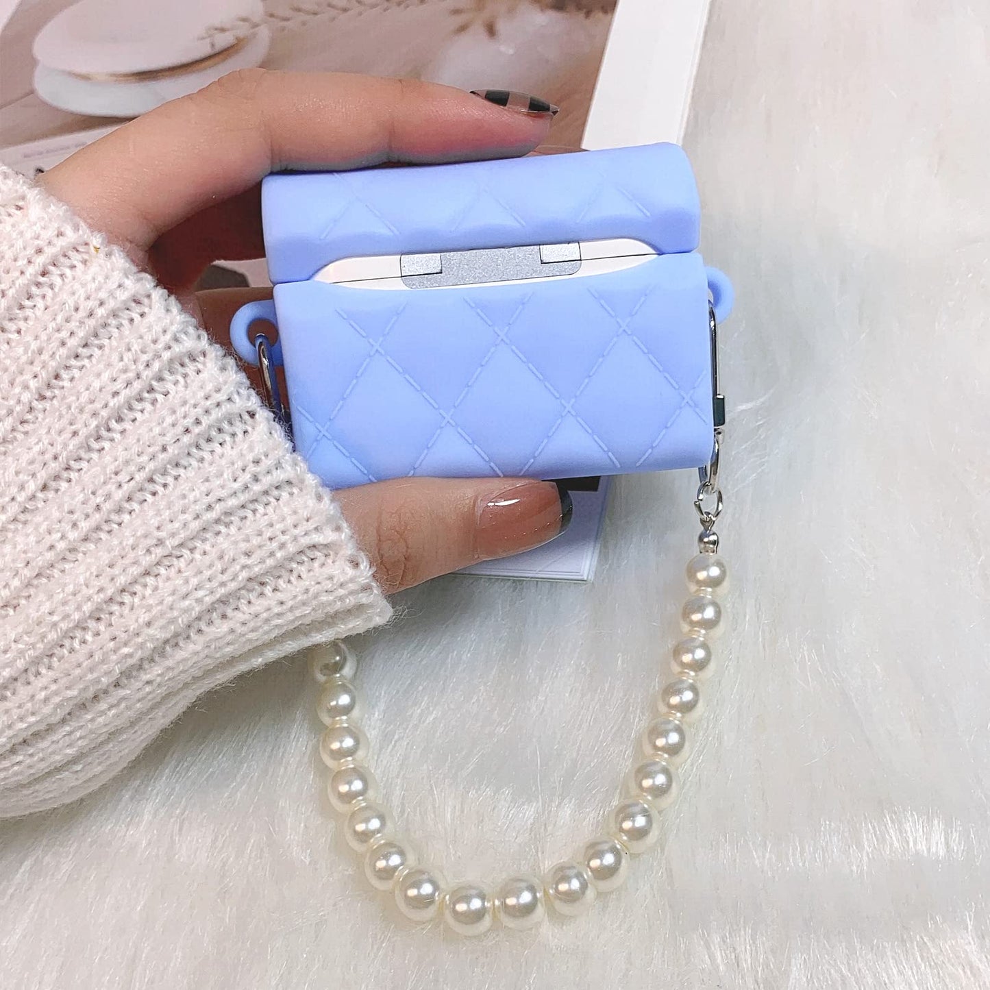 Pearl Bag Airpods Case