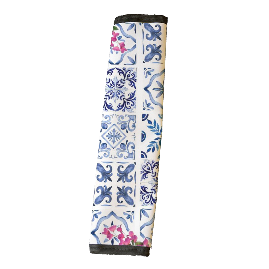 Blue Morocco Car Seatbelt Cover