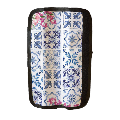 Blue Morocco Car Seatbelt Cover
