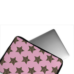 Blush Wild Stars Laptop Sleeve