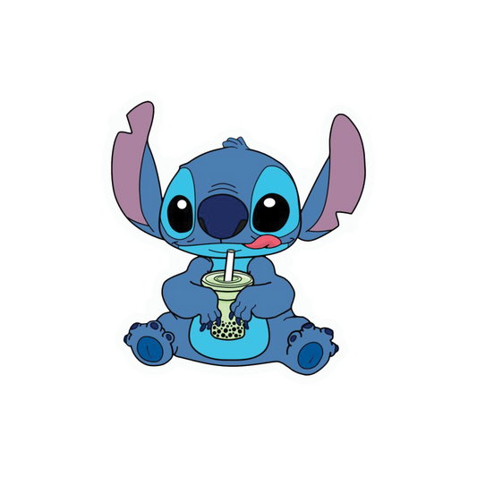 Boba Stitch Sticker