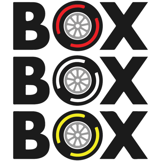 Box Box Box Sticker