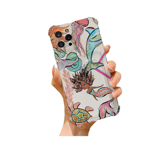 Brown Mermaid Pocket Case