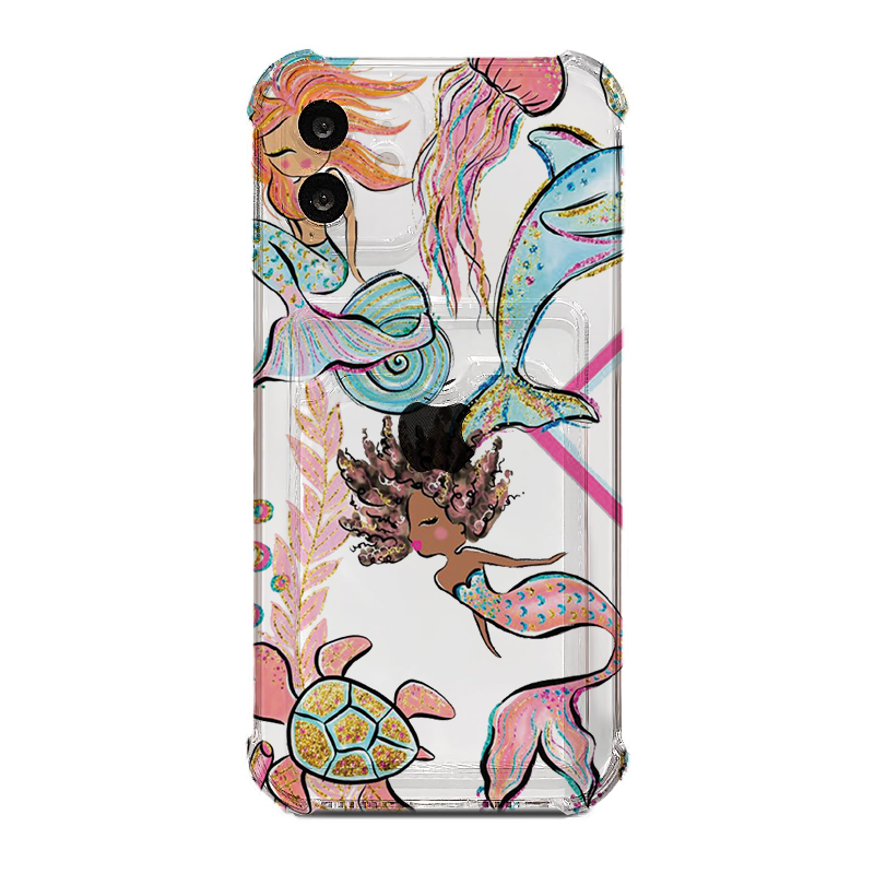 Brown Mermaid Pocket Case