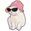 Cat Swag Sticker