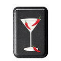 Chili Martina Black Printed Magnetic Cardholder