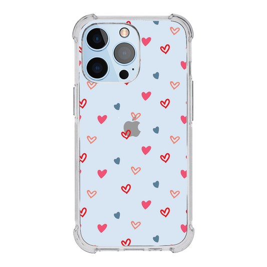 Colored Mini Hearts Case