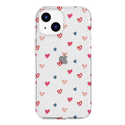 Colored Mini Hearts Case