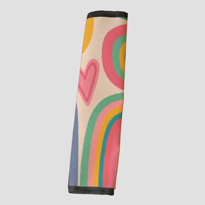 Colored Rainbow Car Seatbelt Cover