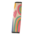 Colored Rainbow Car Seatbelt Cover