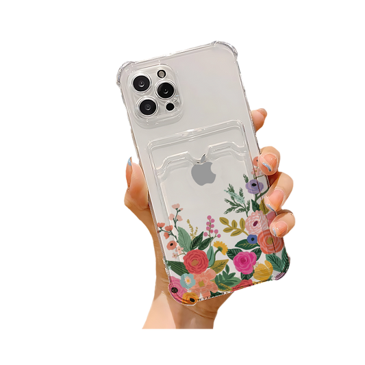 Colorful Flowers Pocket Case