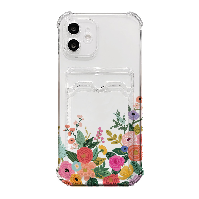Colorful Flowers Pocket Case