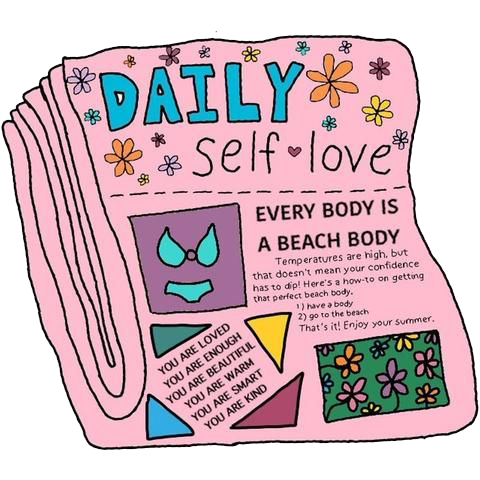 Daily Self Love Sticker