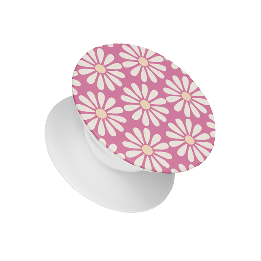 Pink Daises Popsocket