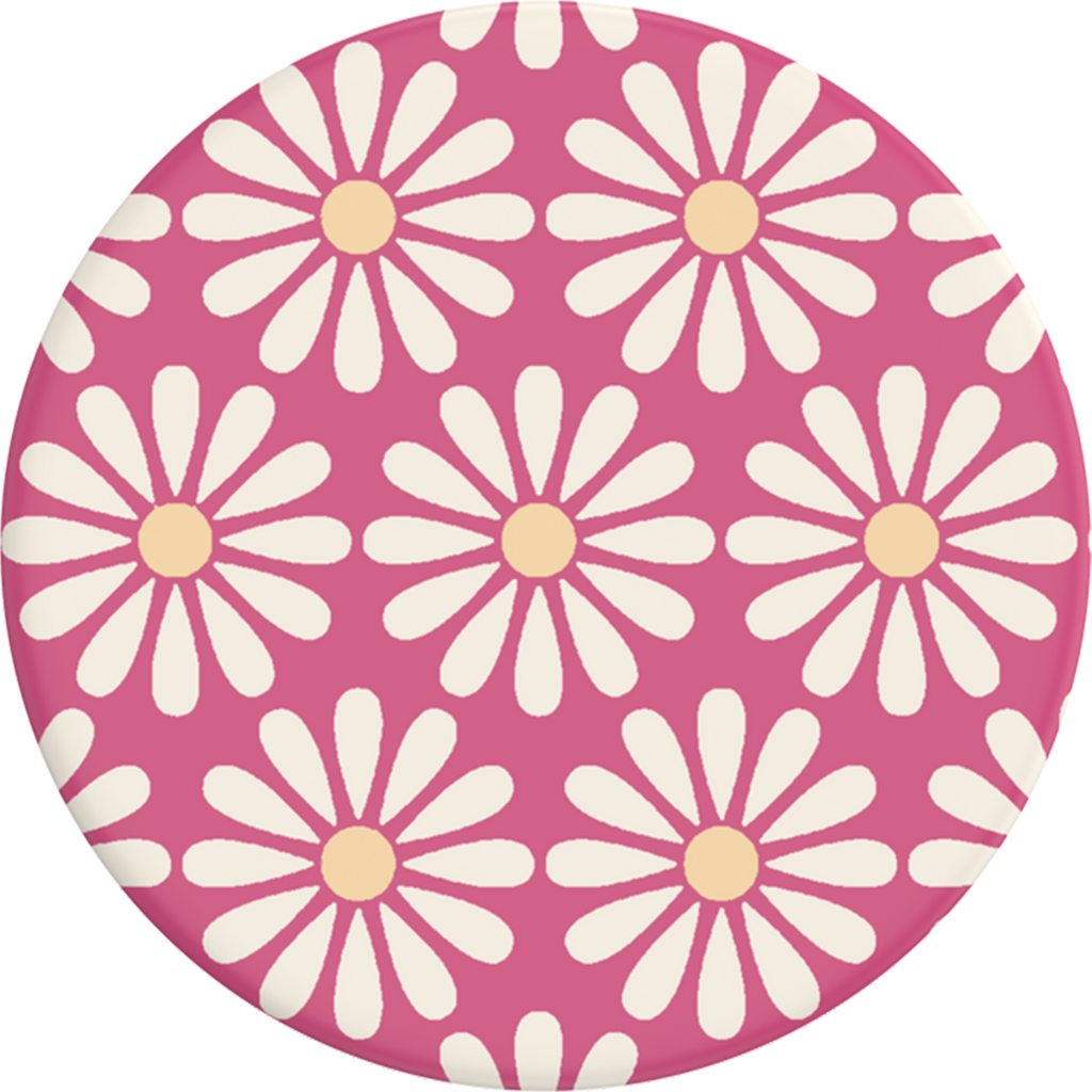 Pink Daises Popsocket