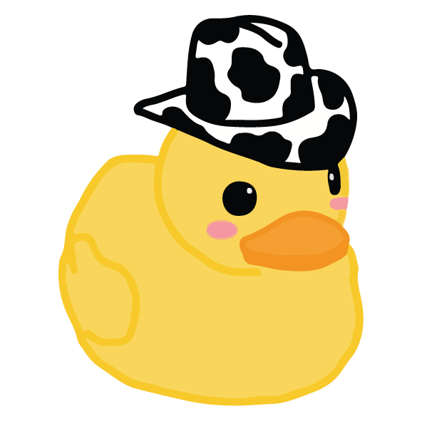 Duckin’ Around Sticker