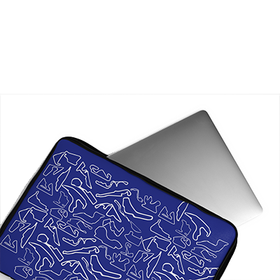 F1 Tracks Laptop Sleeve
