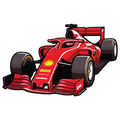 Ferrari F1 Sticker