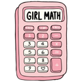 Girl Math Sticker