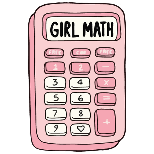 Girl Math Sticker
