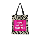 I Was Normal 2 Kids Ago AllOver Totebag