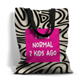 I Was Normal 2 Kids Ago AllOver Totebag