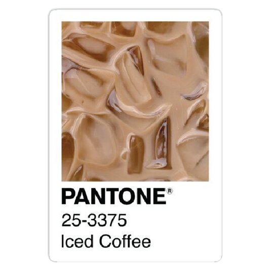 Iced Coffee Sticker