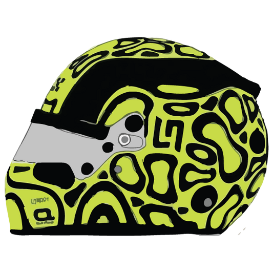 Lando Norris Helmet Sticker