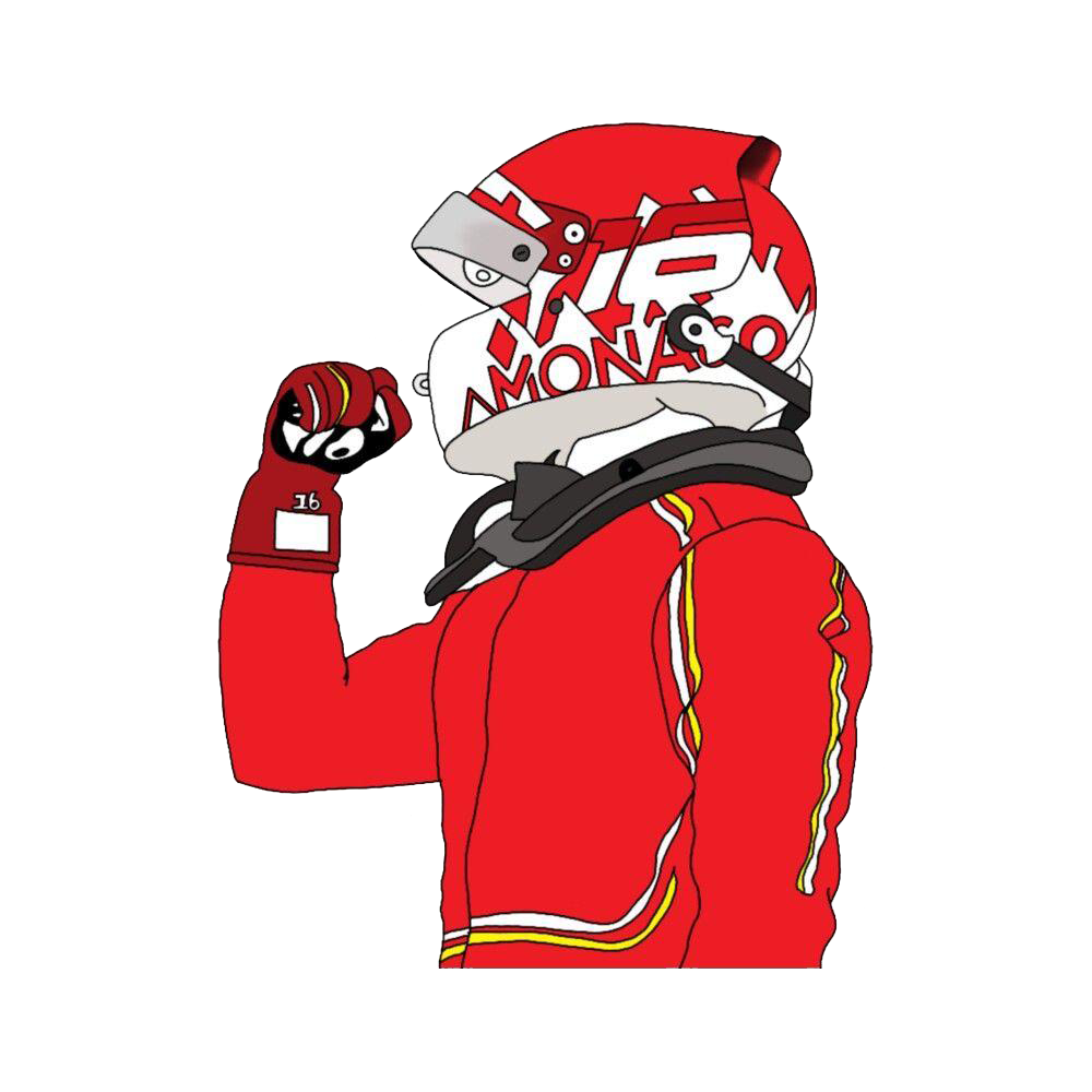 Leclerc Sticker