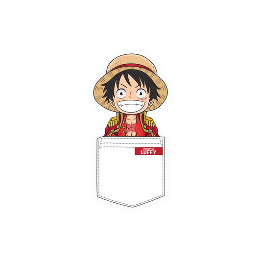 Luffy Pocket Sticker