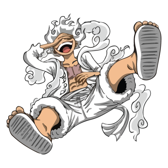 Luffy Gear 5 Sticker